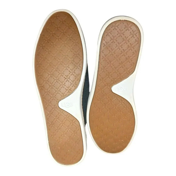 UGG Women's Alameda Sammy Slip-On Sneakers Black Size 10 - Picture 3 of 8